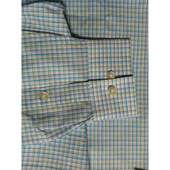 MICHAEL KORS MENS NEW WHITE 100%COTTON DRESS SHIRT REGULAR FIT SIZE:16/34-35 - Picture 2 of 5